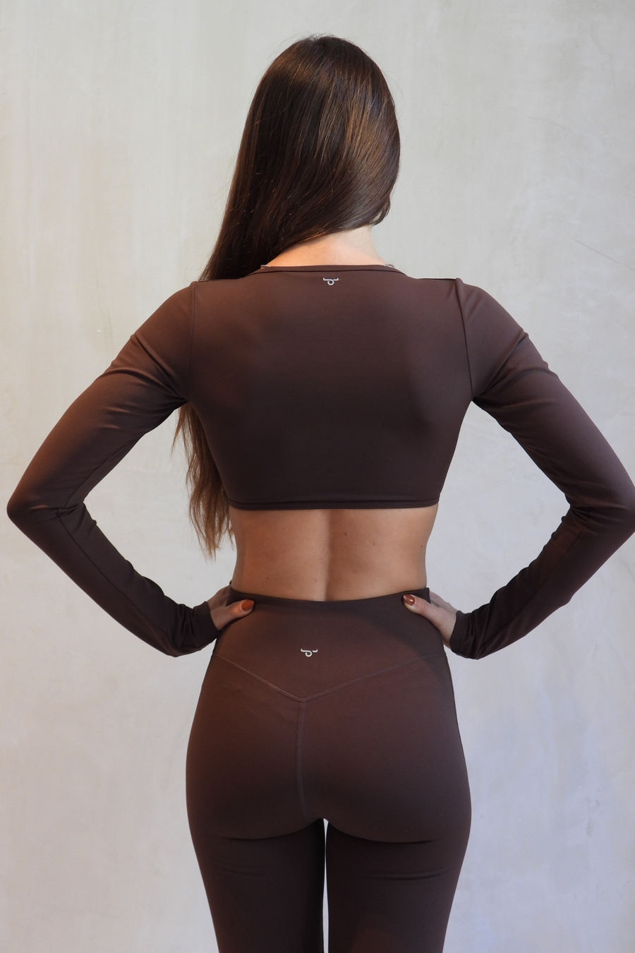 Plunge Long Sleeve Top
