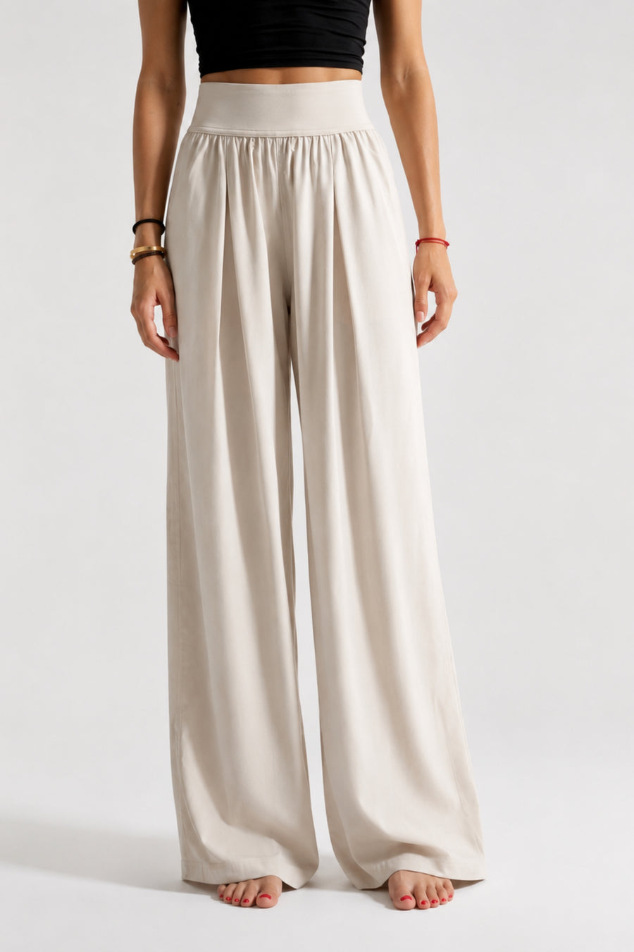 High Waist Cinch Trouser