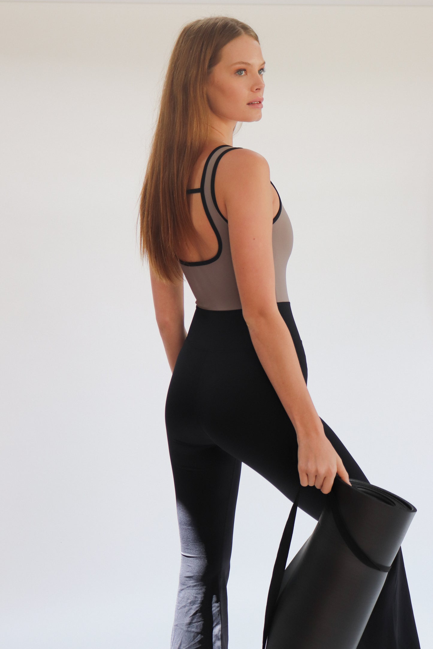 The Flare Grey Bodysuit