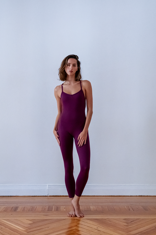 Purple Barre Bodysuit